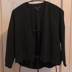 BR Mixed Media Open Front Sweater